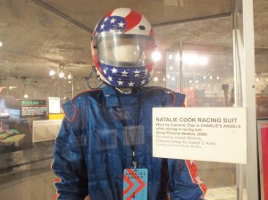 There are a lot of all cool and valuable things in the vault. They also have this suit worn by Cameron Diaz in Charlie's Angels